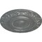 Ekena Millwork Biddix Ceiling Medallion (Fits Canopies up to 7 1/2"), Hand-Painted Platinum, 20 7/8"OD x 1 1/4"P CM20BXPLS - alternate 2